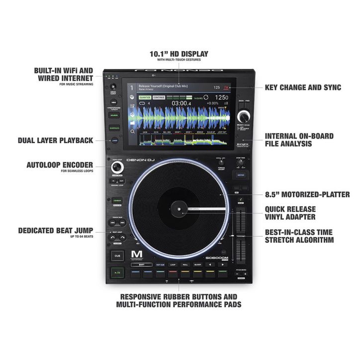 Denon DJ SC6000M PRIME DJ Media Player 3
