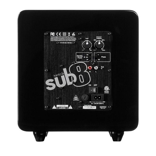 Kanto Audio SUB8 Active 8-Inch Subwoofer