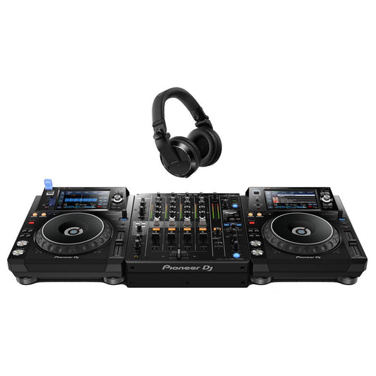 Pioneer DJ XDJ-1000MK2/DJM-750mk2 Bundle Package Deal