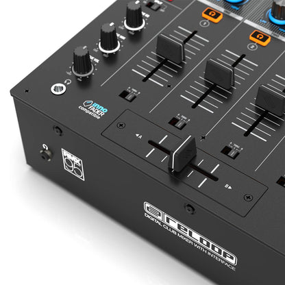 Reloop RMX-95 Digital Club Mixer With 24-Bit Dual Interface rear image Fader