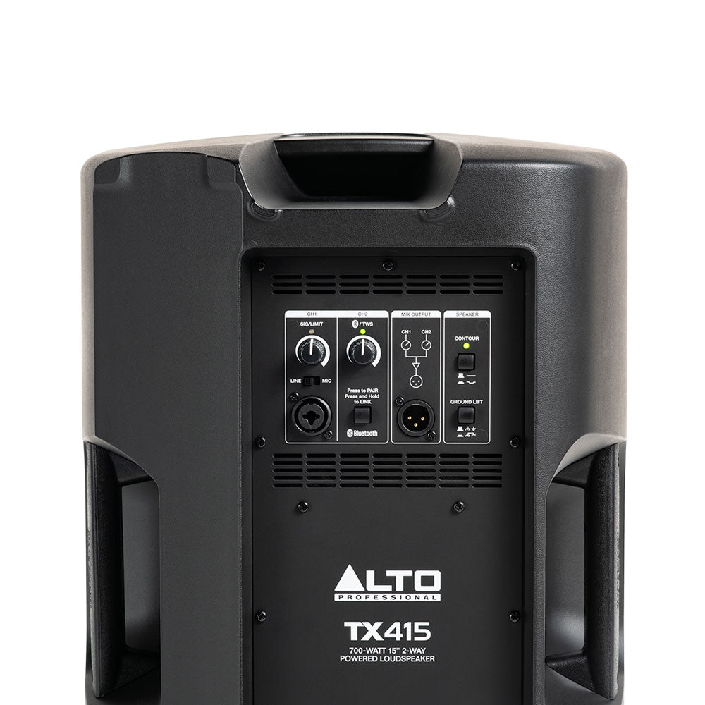 Alto TX415 700W 15-inch Powered Loudspeaker with Bluetooth rear