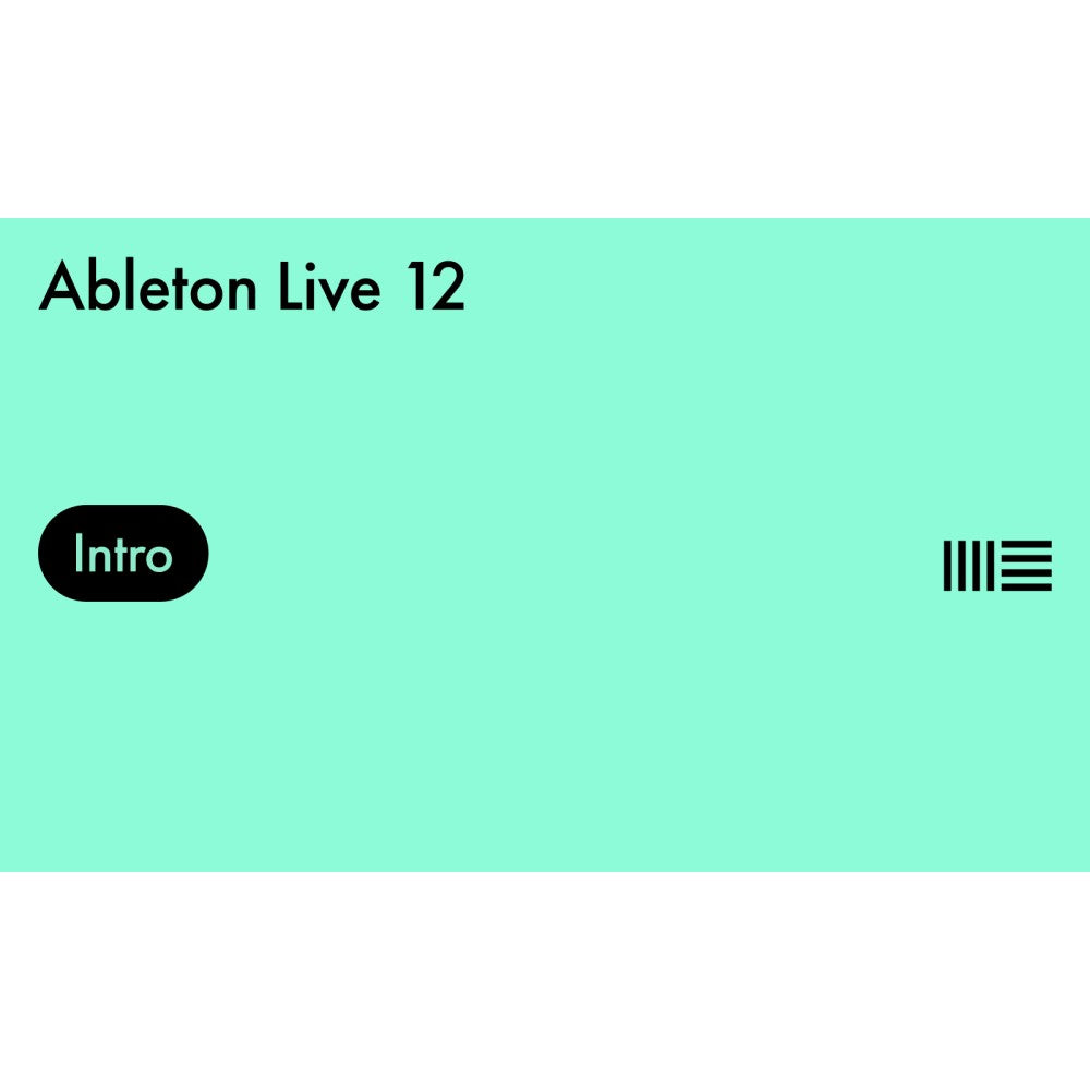 Ableton Live 12 Intro