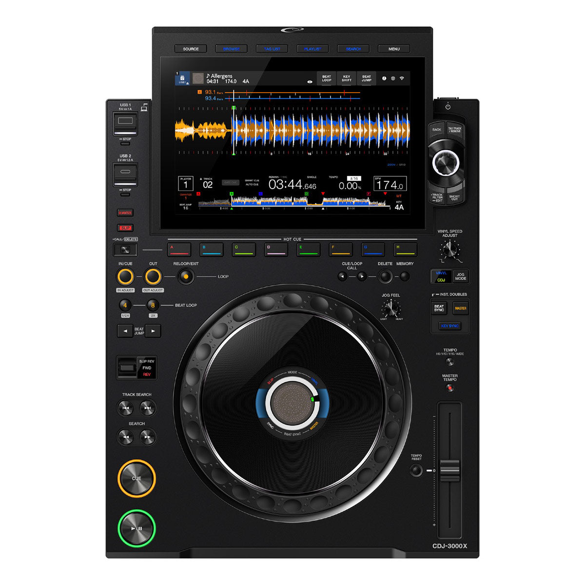 AlphaTheta CDJ-3000X Professional Multi Player