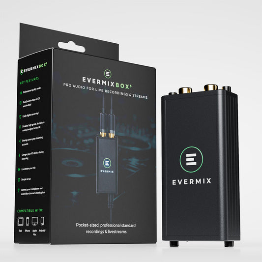 EvermixBox5 Pro Audio Interface for Recording and Streaming