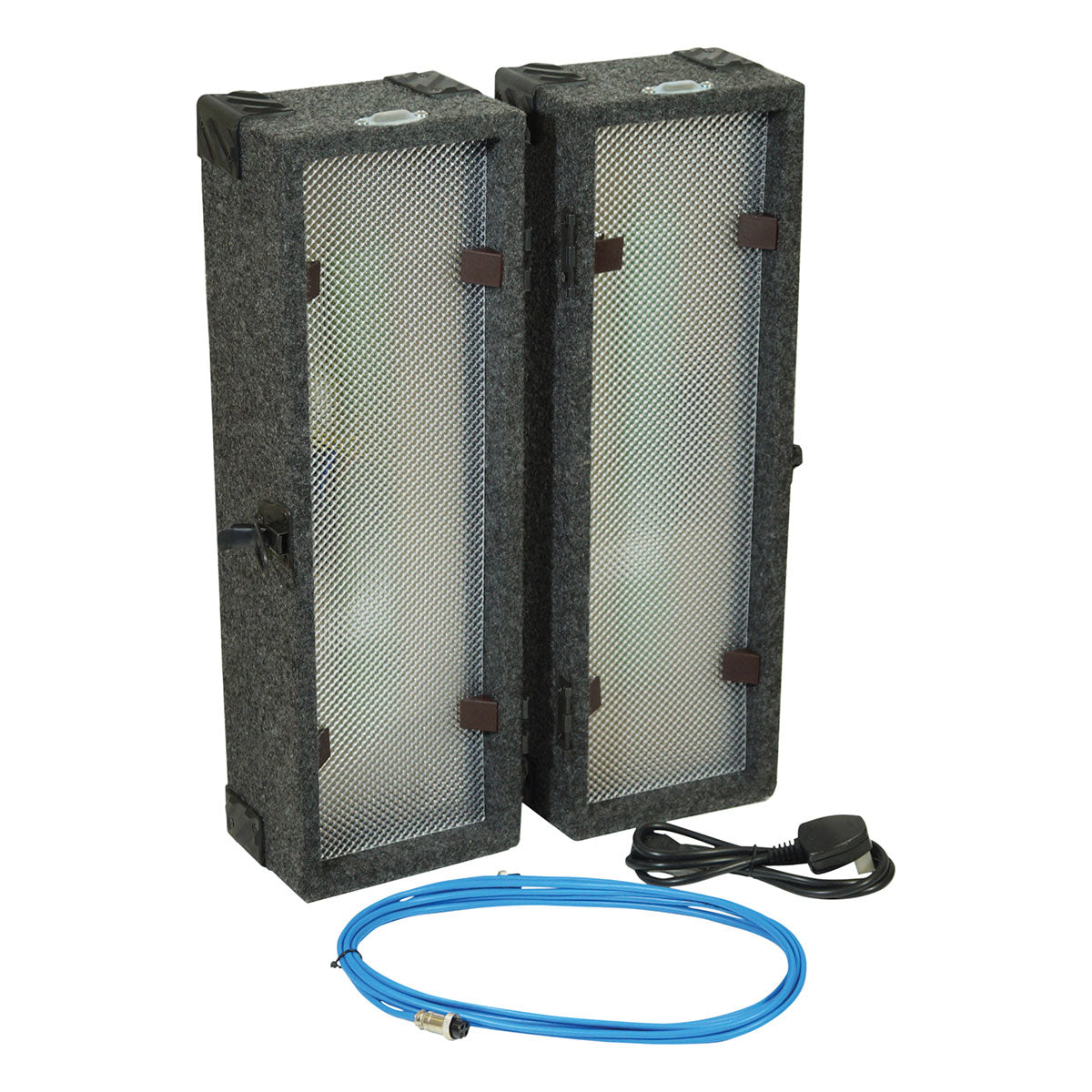 FxLab 2 x 4-Way Retro LED Light Box switched off