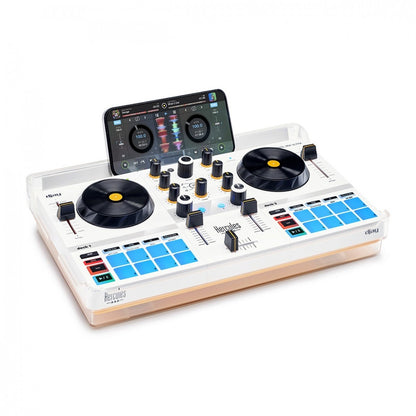 Hercules DJControl Mix Ultra -  Wireless Portable DJ Controller for djay angle