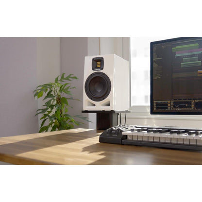 Adam Audio A7V Nearfield Monitor Limited Edition White Lifestyle