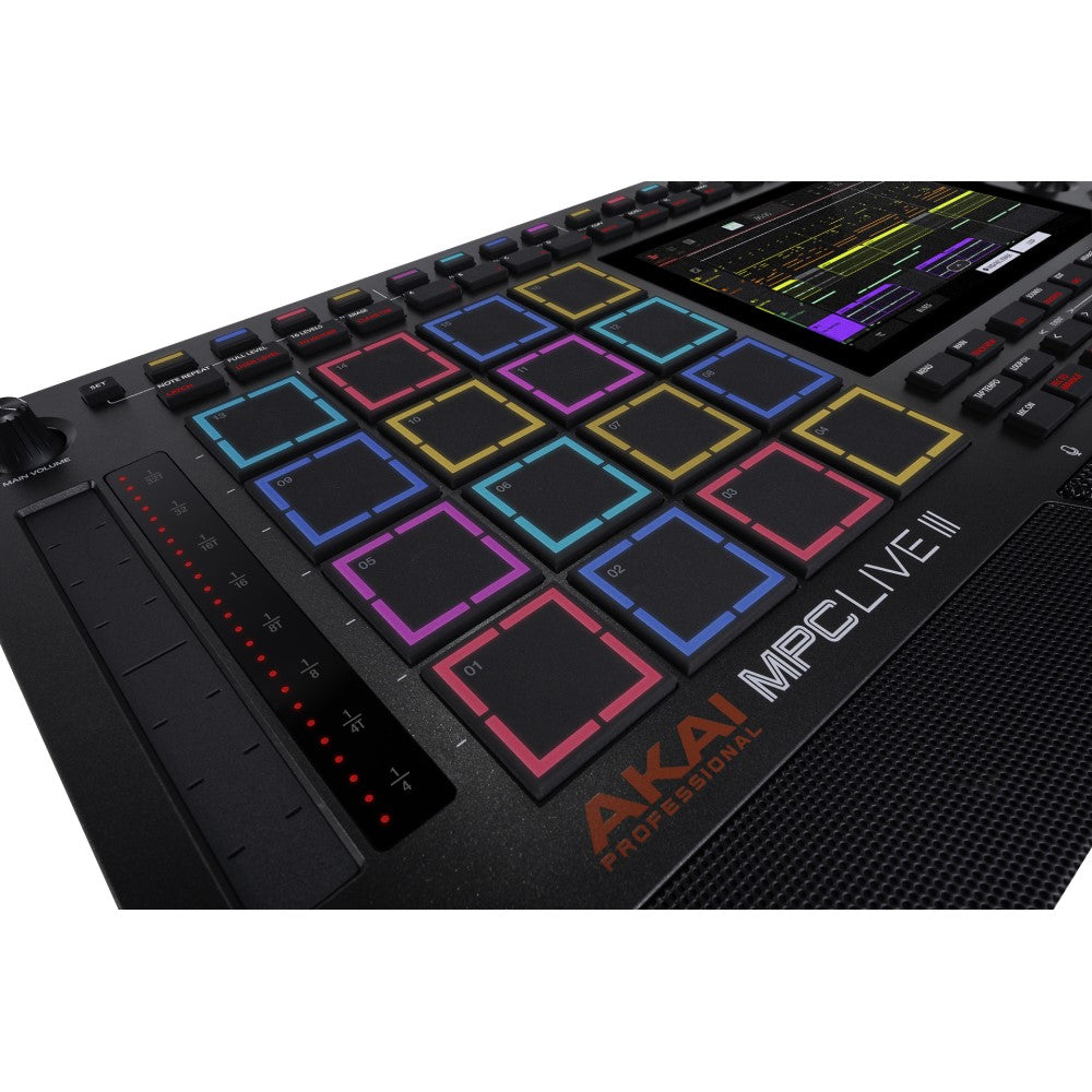Akai Pro MPC Live III Standalone Music Production Centre pads
