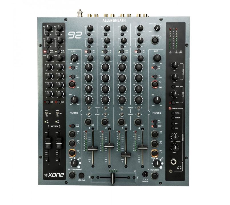 Allen & Heath Xone:92 MK2 4+2 Channel Analogue DJ Mixer