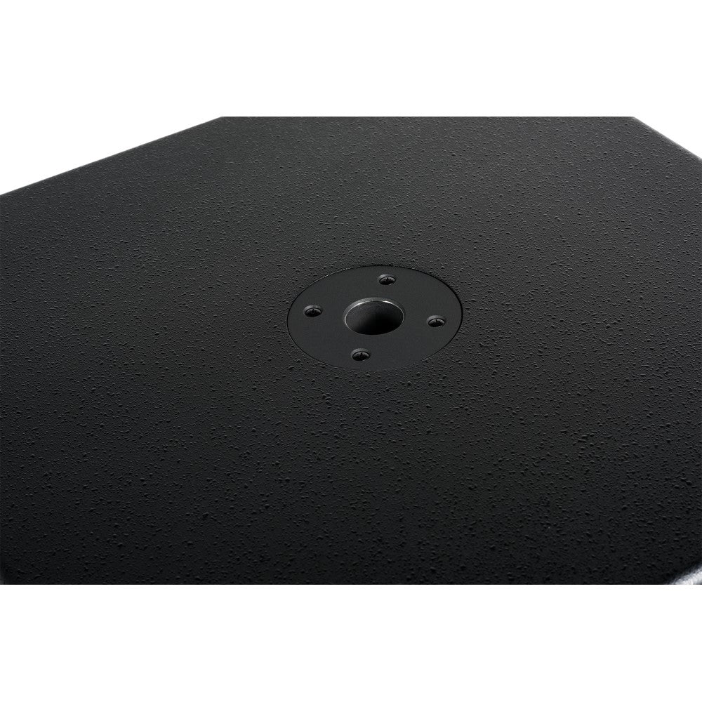 Alto Professional TX18S 900W 18-inch DSP-Enhanced Powered Subwoofer top showing the pole mount