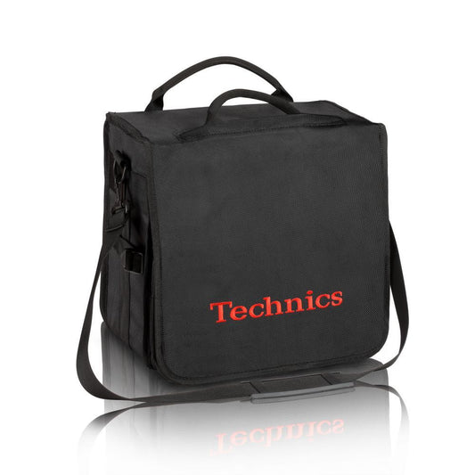 Technics bag black with red writing