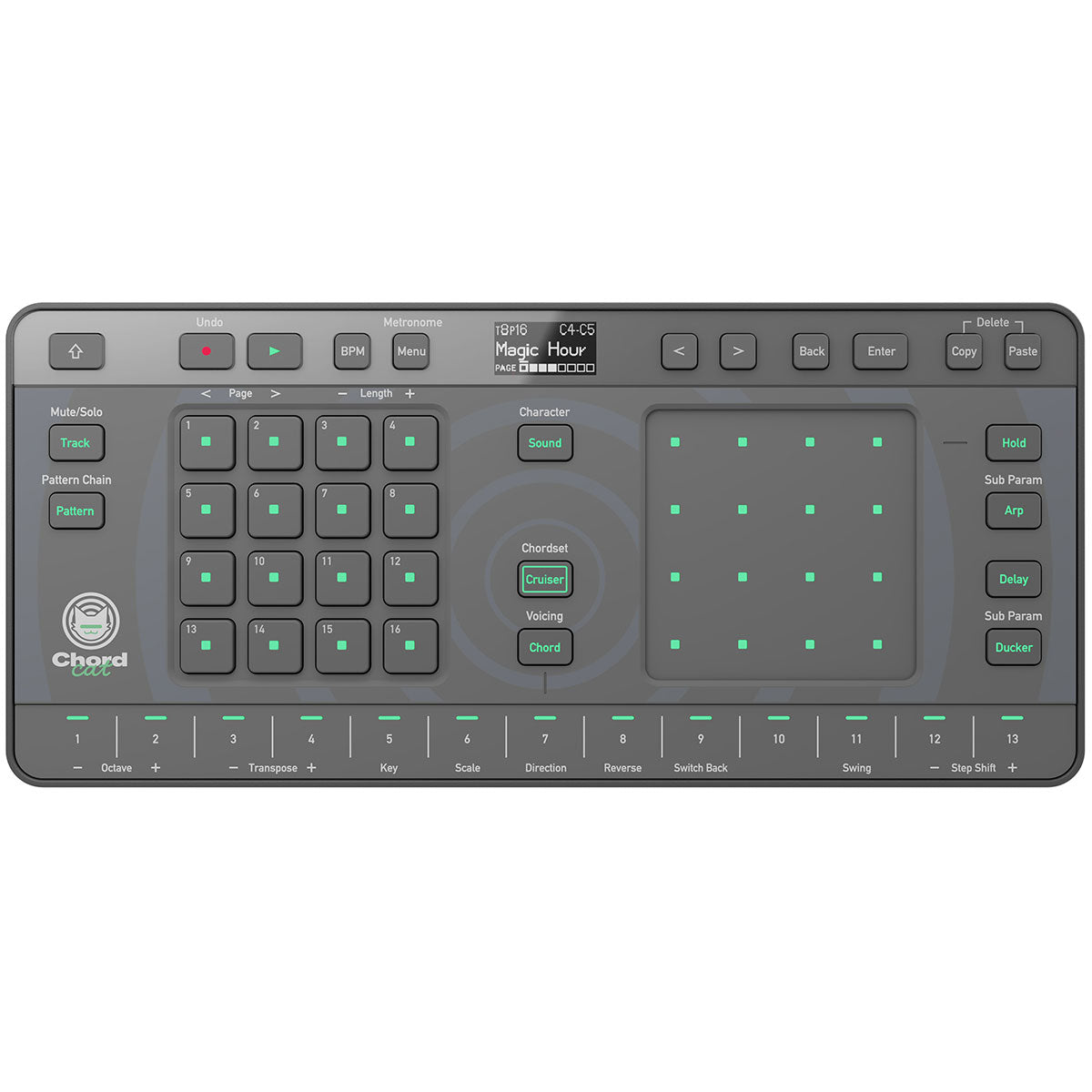 AlphaTheta Chordcat 8-track groovebox