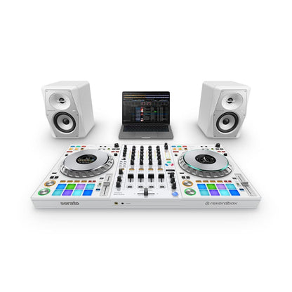 Pioneer DJ DDJ-FLX10-W 4-Channel DJ Controller (White) bundle