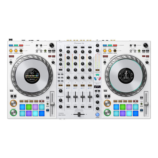 Pioneer DJ DDJ-FLX10-W 4-Channel DJ Controller (White)