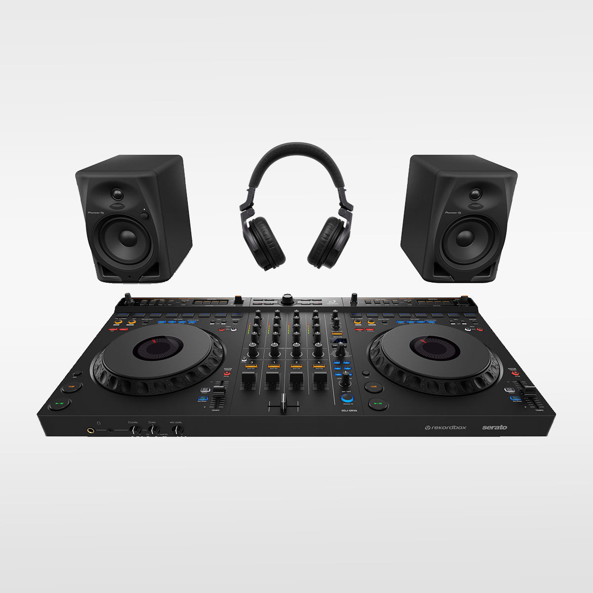 AlphaTheta DDJ-GRV6, DM-40D and CUE1 Bundle Deal