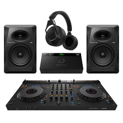 AlphaTheta DDJ-GRV6, VM-80 and HDJ-F10-TX Bundle Deal