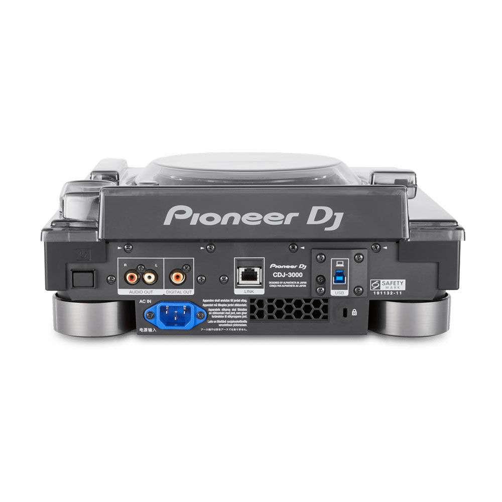 Decksaver Pioneer DJ CDJ-3000 Protective Cover rear