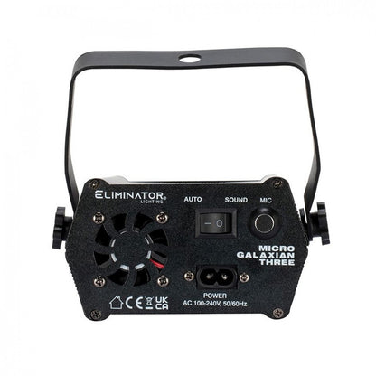 Eliminator Lighting Micro Galaxian Three Laser rear image
