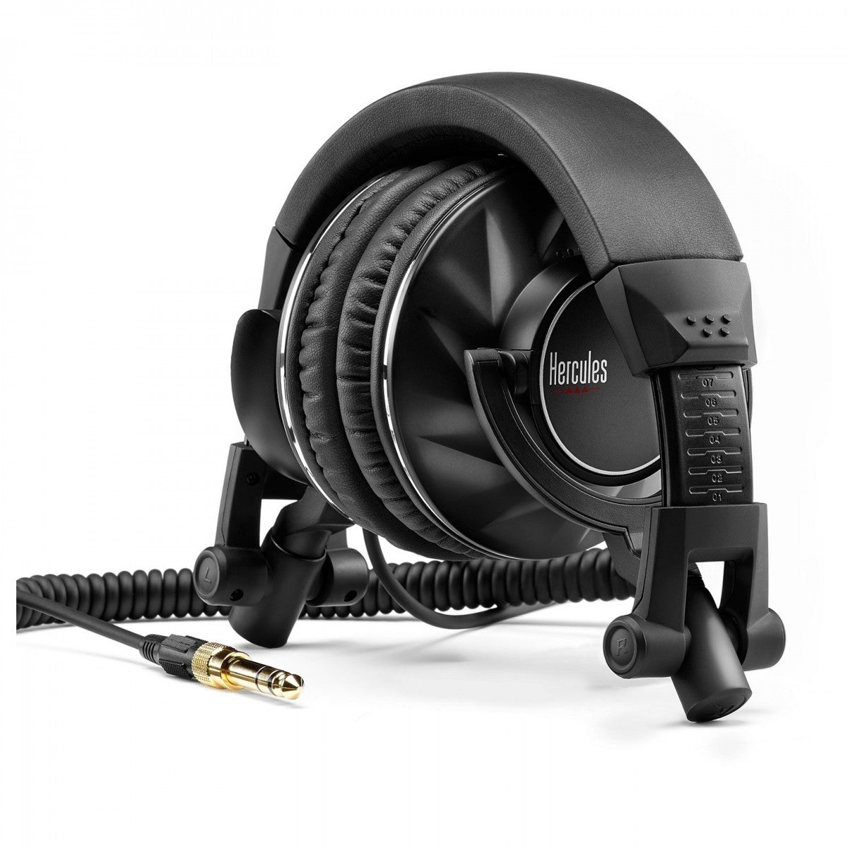 Hercules HDP DJ60 Headphones folded image