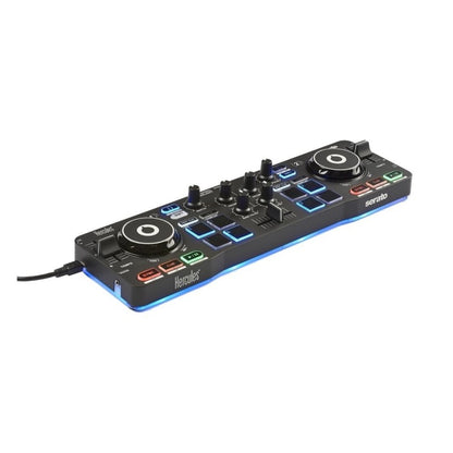 Hercules DJ Starter Kit Starlight Controller angle