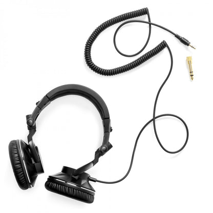 Hercules HDP DJ60 Headphones with coiled cable