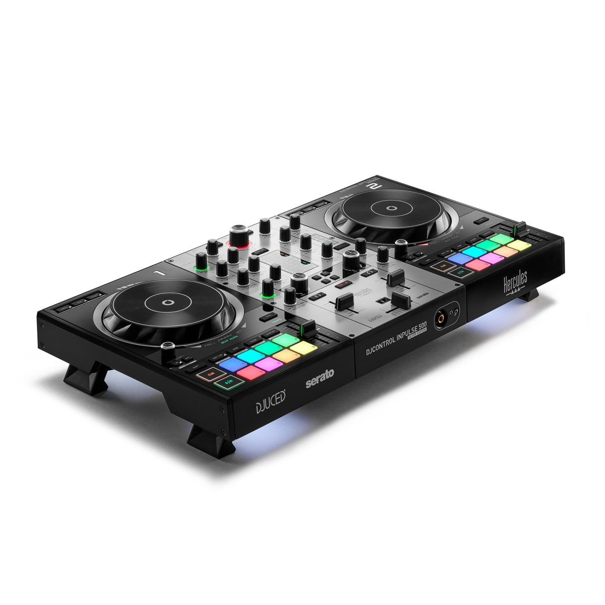 Hercules DJ Control Inpulse 500 - Silver Edition angle image