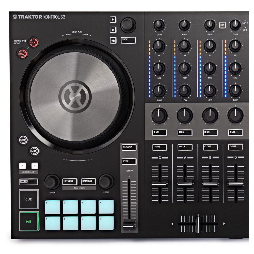 NI TRAKTOR KONTROL S3 送料無料 DJコントローラー Native Instruments TRAKTOR KONTROL S3 DJ Controller