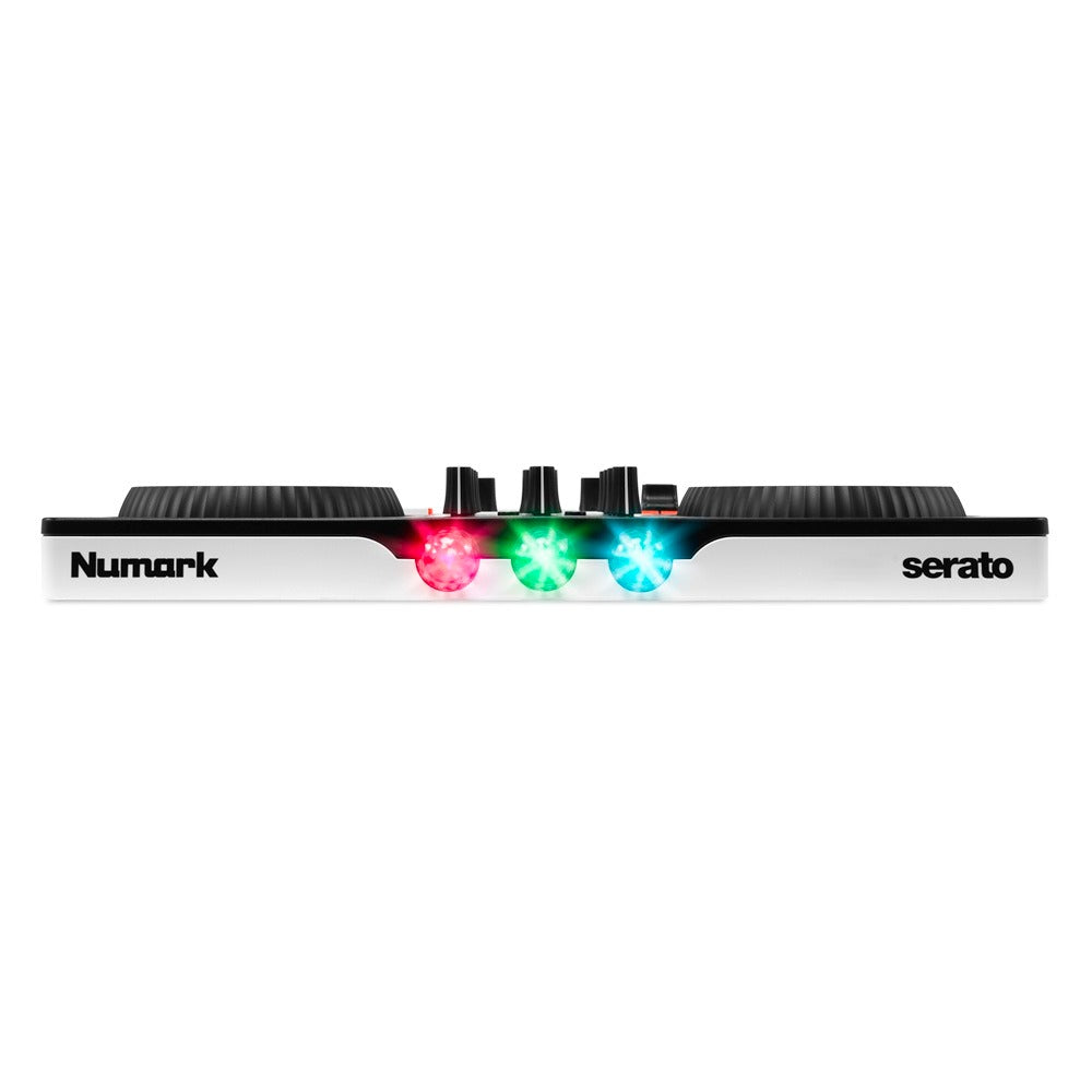 Numark Party Mix III showing the built-in light display