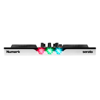 Numark Party Mix III showing the built-in light display