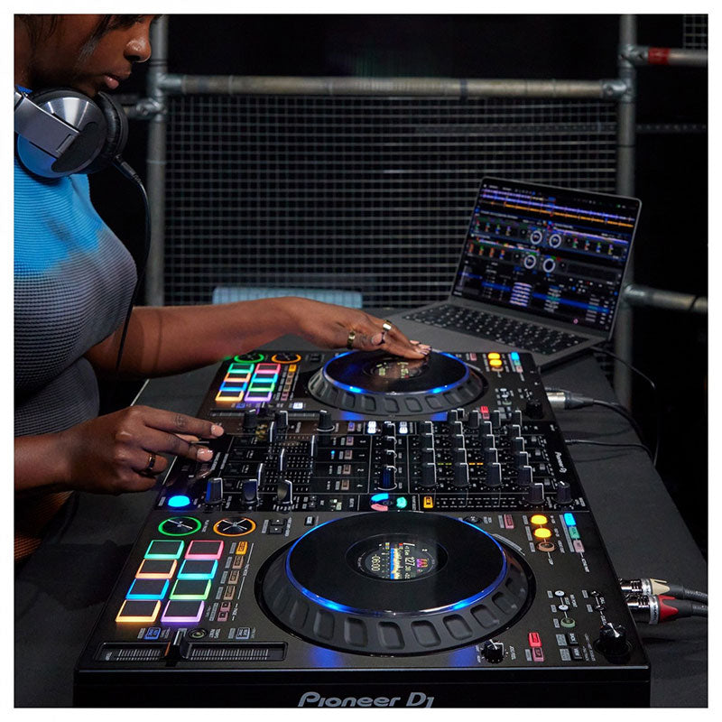 Pioneer DJ DDJ-FLX10 & VM-70 (Pair) & HDJ-X7 Bundle