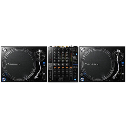 Pioneer DJ PLX-1000 Turntable and DJM-750mk2 Mixer Package
