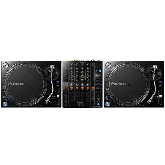 Pioneer DJ PLX-1000 Turntable and DJM-750mk2 Mixer Package