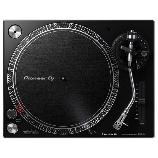 Pioneer DJ PLX-500 Direct Drive Turntable (Black)