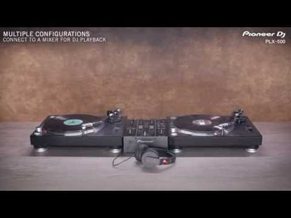 Pioneer DJ PLX-500 Turntable and DJM-450 Mixer Package