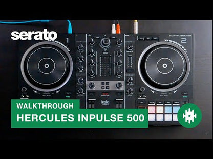 Hercules DJ Control Inpulse 500 - Silver Edition