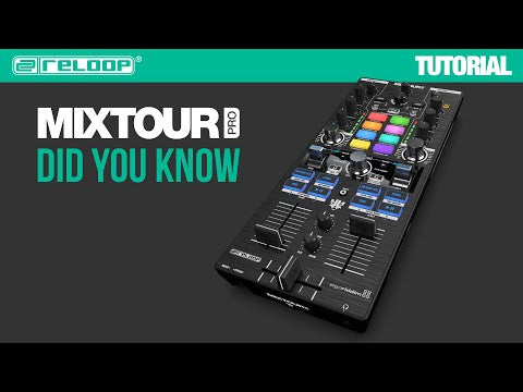 DJ機材 reloop MIXTOUR pro DJ Reloop MIXTOUR: Sleek Controller for Djay 2 + Pro - DJ TechTools