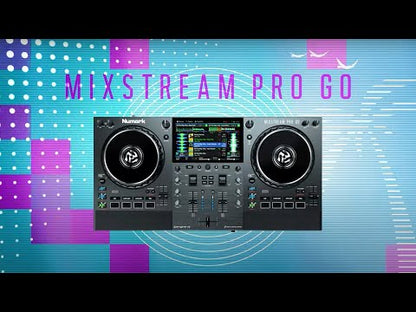 Numark Mixstream Pro Go Wireless Standalone DJ Controller