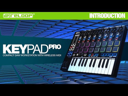 Reloop Keypad Pro Compact Midi Keyboard Controller