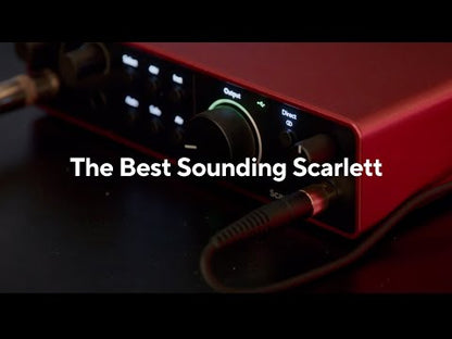 Focusrite Scarlett 4i4 4th Gen Audio Interface