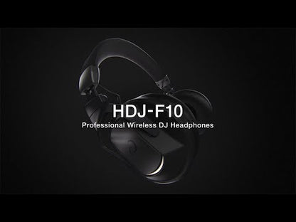 AlphaTheta HDJ-F10-TX Professional Wireless DJ Headphones with Transmitter