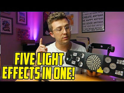Eliminator Lighting Furious Five RG Multi-Effect