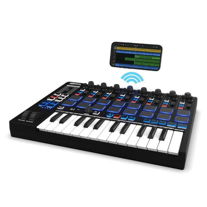 Reloop Keypad Pro Compact Midi Keyboard Controller angle