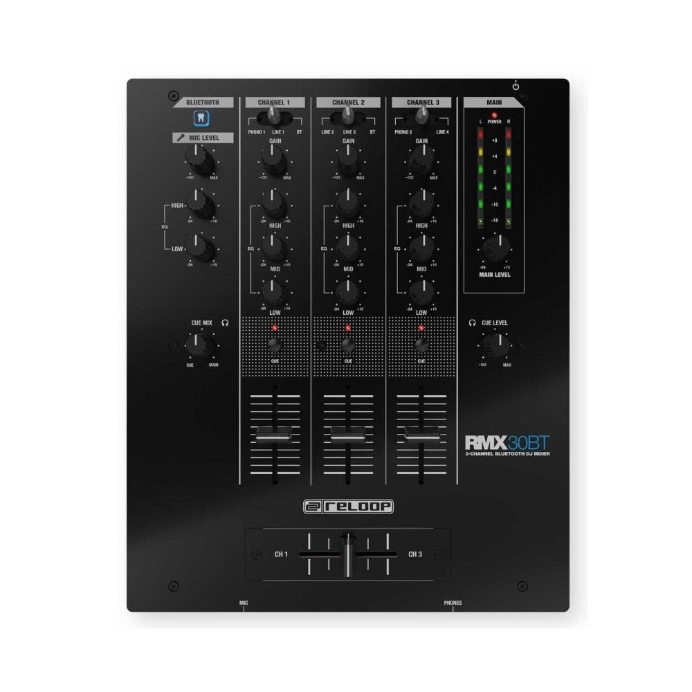 Reloop RMX-30 BT 3-channel Bluetooth DJ mixer