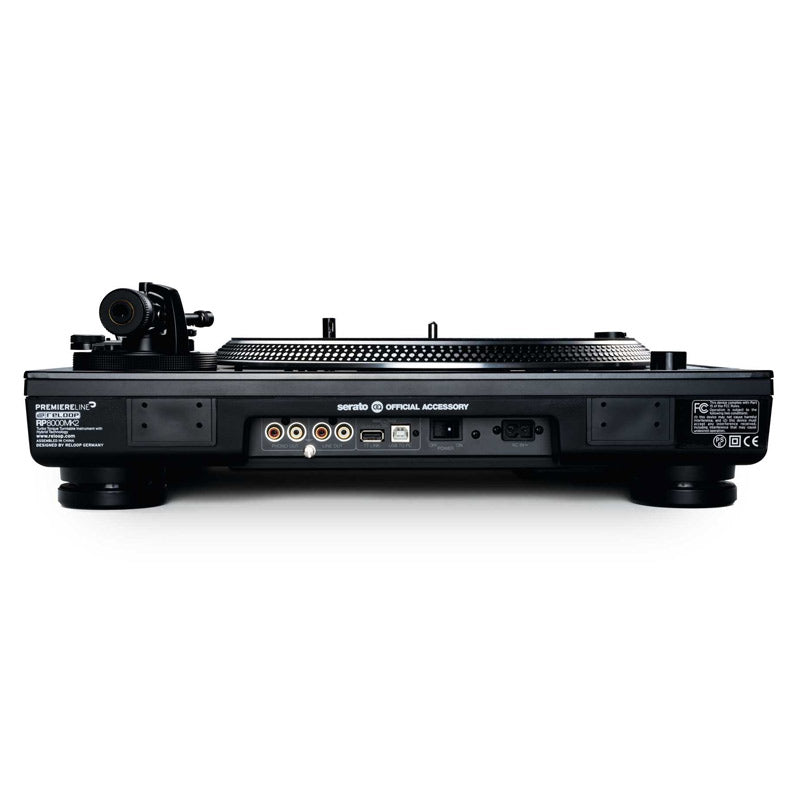 Reloop RP-8000 MK2 Direct Drive Hybrid DJ Turntable rear