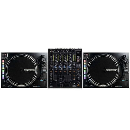Reloop RP-8000Mk2 Turntable and RMX-60 Mixer DJ Equipment Package