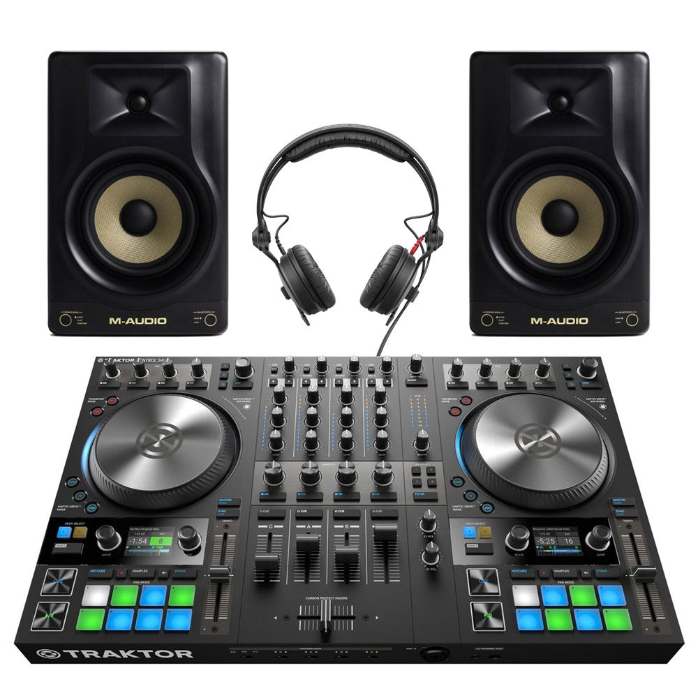 Native Instruments Traktor S4MK3 DJ Equipment Bundle