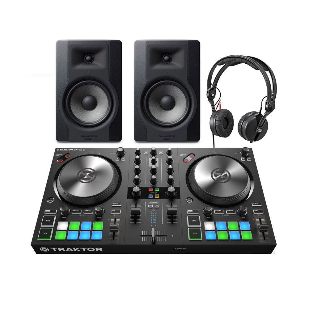 Native Instruments Traktor S2Mk3 DJ Equipment Package Deal