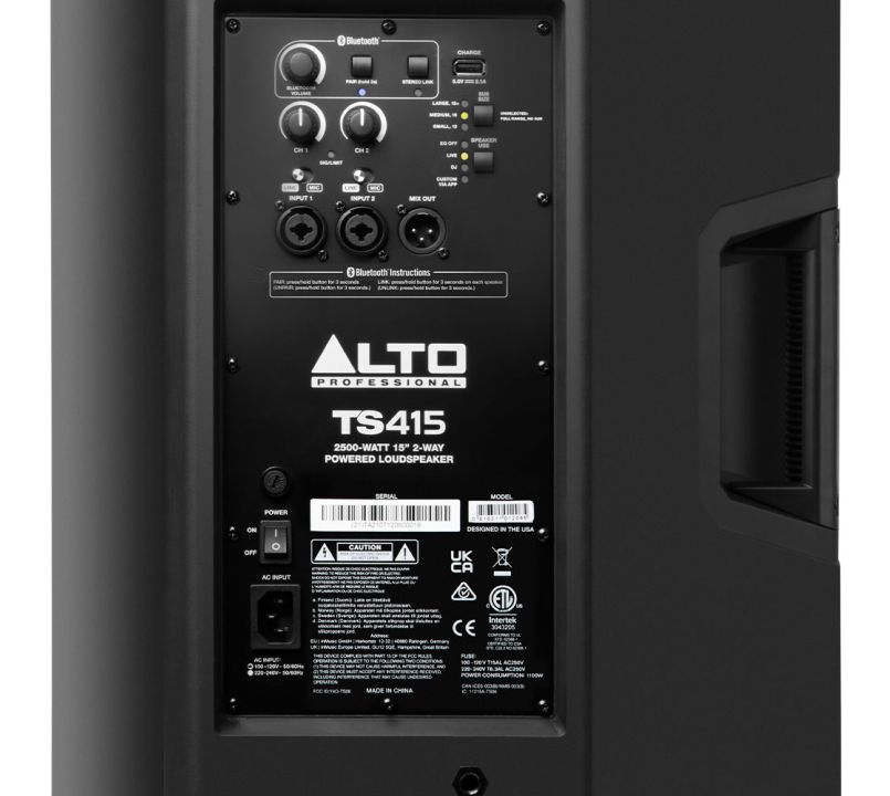 Alto Professional TrueSonic TS415 2500W 15-Inch Powered Loudspeaker