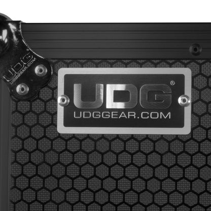 UDG Ultimate Flight Case Pioneer DDJ-FLX10 Black Plus (Laptop Shelf + Wheels) brand logo