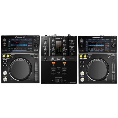 Pioneer DJ XDJ-700 Multiplayer and DJM-250MK2 Package